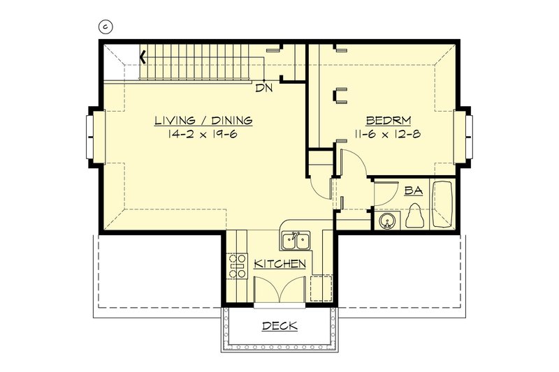 Home Plan - Cottage Floor Plan - Upper Floor Plan #132-189