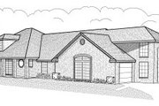 Traditional Style House Plan - 3 Beds 2 Baths 2861 Sq/Ft Plan #65-386 