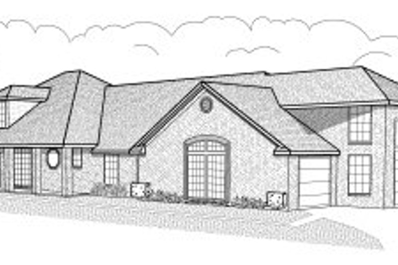 Traditional Style House Plan - 3 Beds 2 Baths 2861 Sq/Ft Plan #65-386