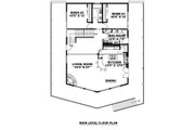 Cabin Style House Plan - 4 Beds 3.5 Baths 3806 Sq/Ft Plan #117-919 