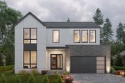 Contemporary Style House Plan - 5 Beds 4.5 Baths 4291 Sq/Ft Plan #1066-176 