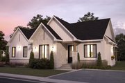 European Style House Plan - 3 Beds 2 Baths 2238 Sq/Ft Plan #23-2395 