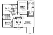 Traditional Style House Plan - 4 Beds 3.5 Baths 2672 Sq/Ft Plan #455-175 