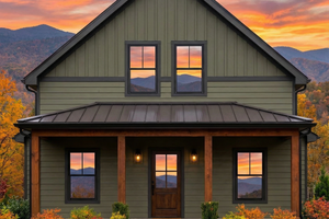 Exterior - Front Elevation 3 for Bungalow House Plan #1096-169 - 3 bed, 2 bath