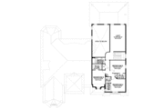 Mediterranean Style House Plan - 5 Beds 4.5 Baths 5037 Sq/Ft Plan #420-293 