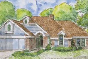 European Exterior - Front Elevation Plan #410-331