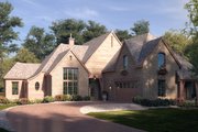 European Style House Plan - 3 Beds 2.5 Baths 2750 Sq/Ft Plan #1094-24 
