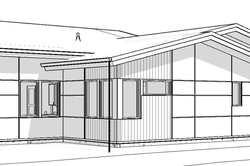 Dream House Plan - Exterior - Other Elevation 1 for Modern House Plan #895-171 - 4 bed, 3.5 bath