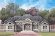 European Style House Plan - 3 Beds 3 Baths 4238 Sq/Ft Plan #119-206 