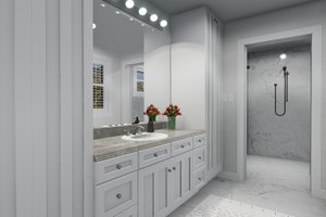 Interior - Master Bathroom for Victorian House Plan #1060-51 - 4 bed, 3 bath