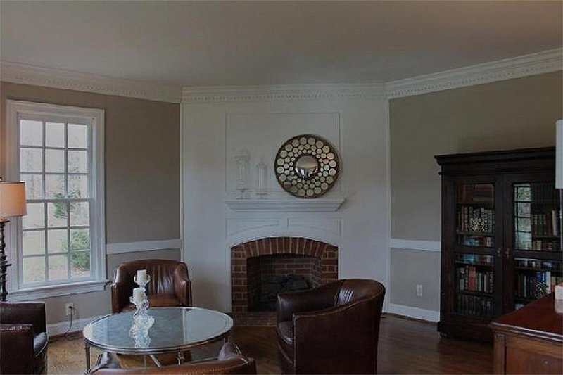 Home Plan - Den - 3500 square foot Colonial Home
