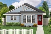 Cottage Style House Plan - 3 Beds 2 Baths 1219 Sq/Ft Plan #84-448 