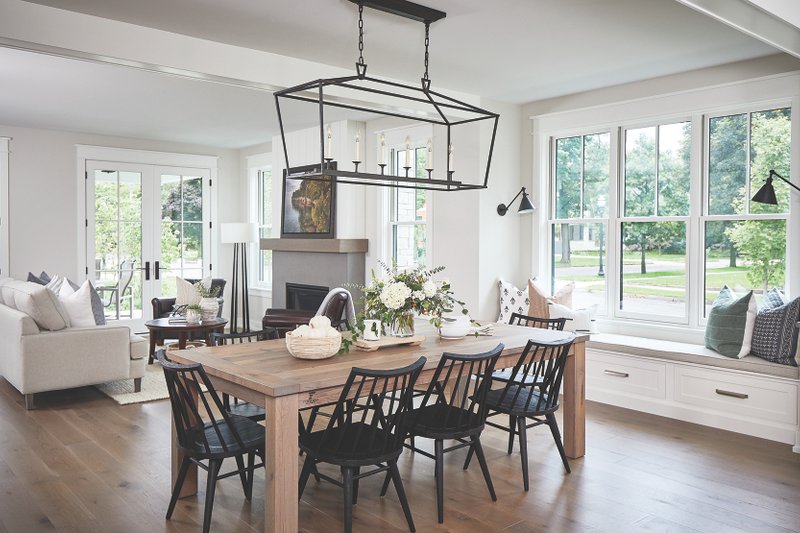 Architectural House Design - Interior - Dining Room for Farmhouse House Plan #928-323 - 3 bed, 2.5 bath