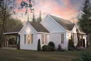 European Style House Plan - 2 Beds 1 Baths 1096 Sq/Ft Plan #23-1020 