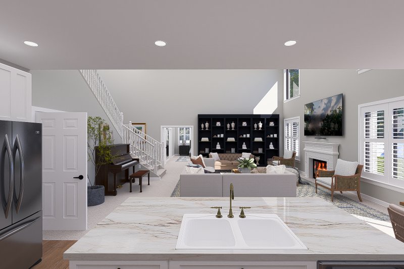 Home Plan - Interior - Kitchen for Traditional House Plan #1060-269 - 3 bed, 2.5 bath