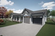 Farmhouse Style House Plan - 2 Beds 2 Baths 1537 Sq/Ft Plan #1101-1 