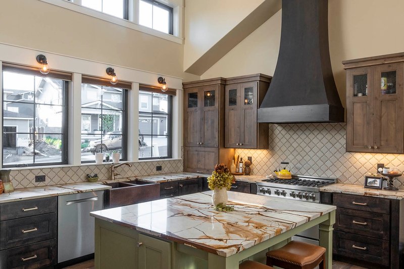 Dream House Plan - Interior - Kitchen for Cottage House Plan #1105-5 - 3 bed, 2 bath