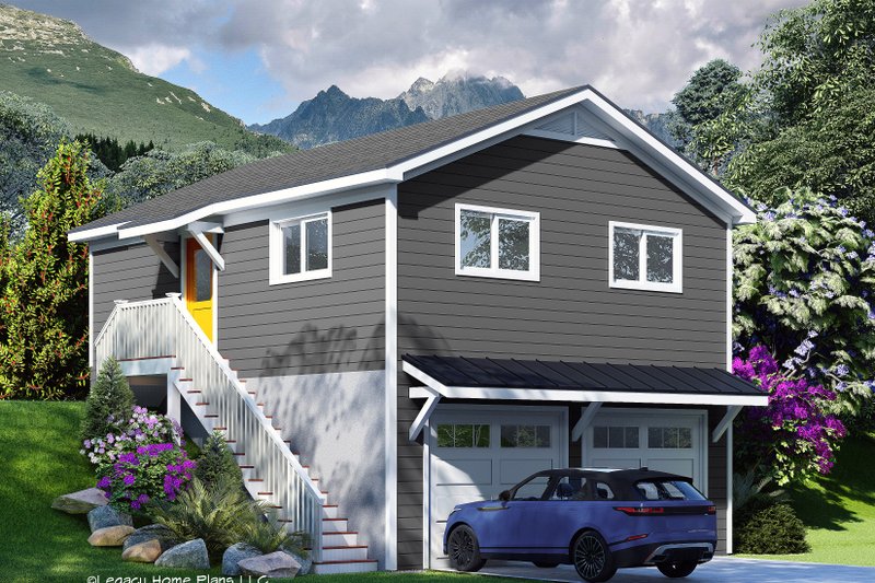 Home Plan - Southern Exterior - Front Elevation Plan #932-815