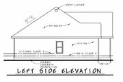 Traditional Style House Plan - 3 Beds 2 Baths 1335 Sq/Ft Plan #20-2371 