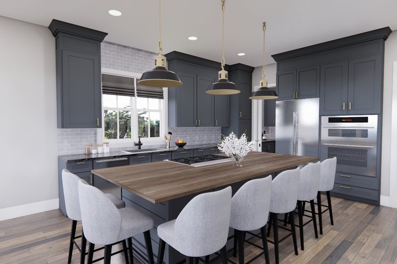 Dream House Plan - Interior - Kitchen for Farmhouse House Plan #51-1237 - 3 bed, 2.5 bath