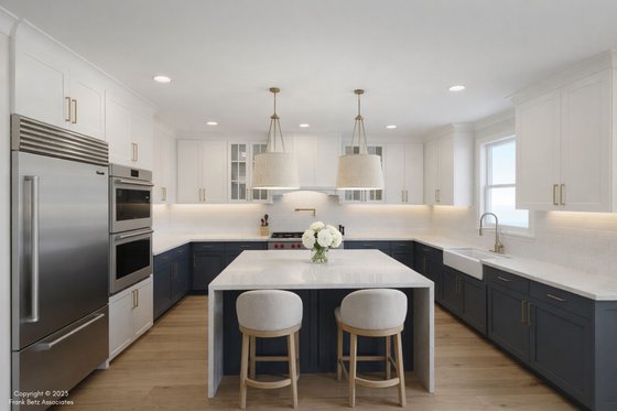 Interior - Kitchen for Traditional House Plan #927-1042 - 4 bed, 3 bath