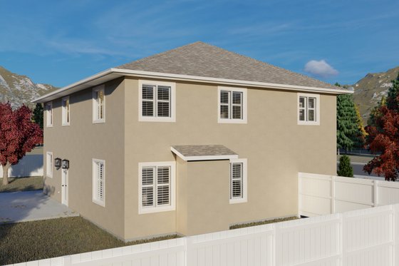 Exterior - Other Elevation for Traditional House Plan #1060-105 - 4 bed, 2.5 bath
