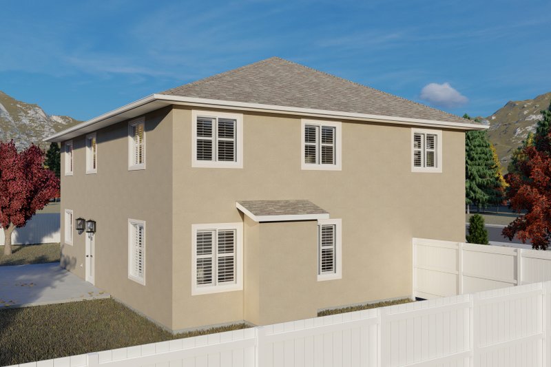 House Plan Design - Exterior - Other Elevation for Traditional House Plan #1060-105 - 4 bed, 2.5 bath