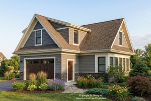 Architectural House Design - Exterior - Front Elevation for Modern House Plan #51-1572 - 1 bed, 1 bath
