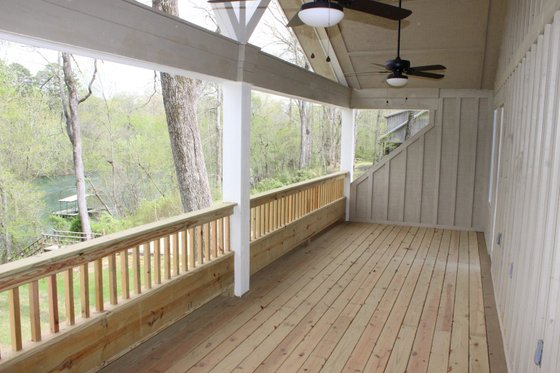 Exterior - Covered Porch for Country House Plan #932-3 - 3 bed, 3.5 bath