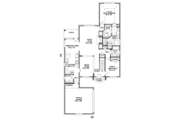 European Style House Plan - 3 Beds 3 Baths 2662 Sq/Ft Plan #81-278 