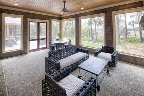 Exterior - Outdoor Living 1 for Country House Plan #928-12 - 4 bed, 4.5 bath