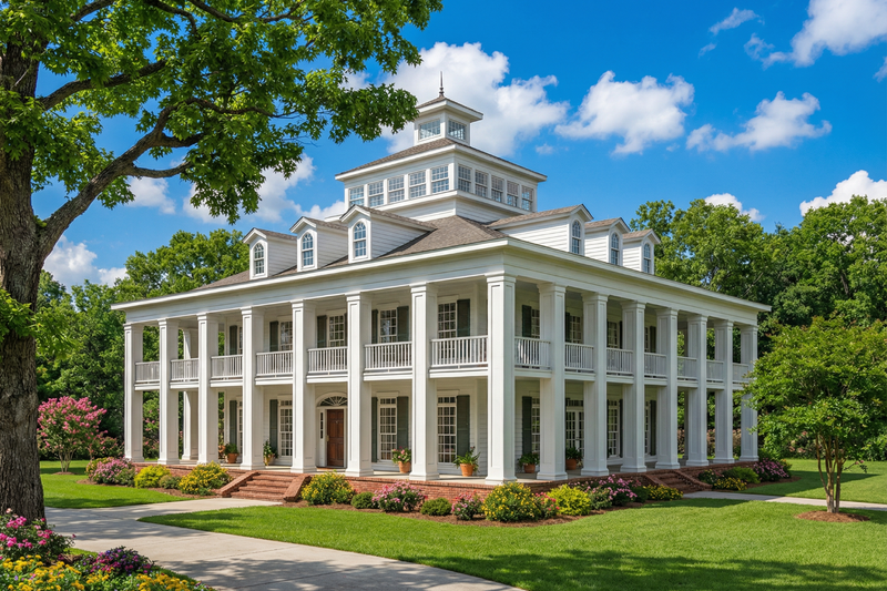 Architectural House Design - Southern Exterior - Front Elevation Plan #17-280