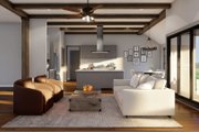 Mediterranean Style House Plan - 4 Beds 3 Baths 3118 Sq/Ft Plan #923-353 
