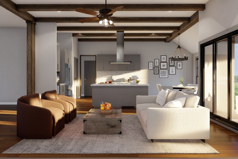 Dream House Plan - Interior - Family Room 2 for Mediterranean House Plan #923-353 - 4 bed, 3 bath