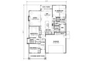 Craftsman Style House Plan - 3 Beds 2 Baths 1475 Sq/Ft Plan #1105-3 