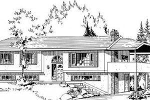 Traditional Exterior - Front Elevation Plan #18-9053