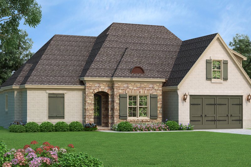 Country Style House Plan - 4 Beds 3 Baths 2964 Sq/Ft Plan #932-102