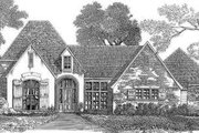 European Style House Plan - 4 Beds 3 Baths 3020 Sq/Ft Plan #301-115 