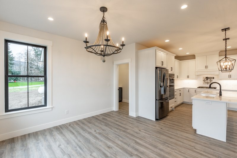 Architectural House Design - Interior - Dining Room 1 for Country House Plan #1070-33 - 3 bed, 2.5 bath