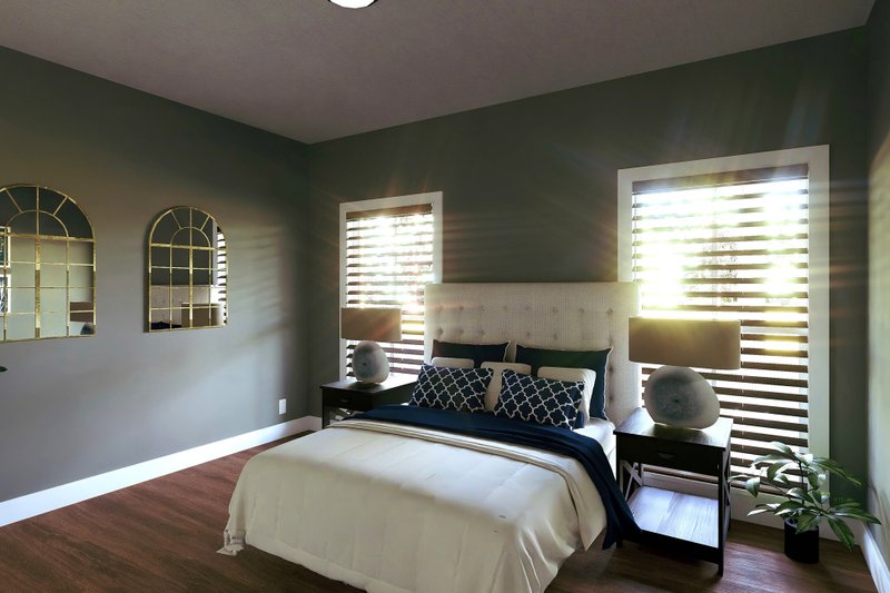 House Design - Interior - Bedroom 3 for Farmhouse House Plan #44-278 - 5 bed, 3 bath