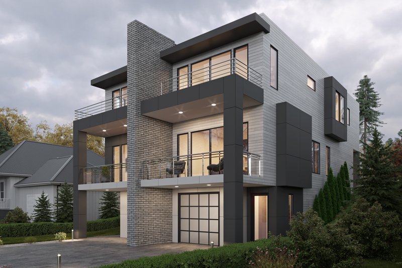 Dream House Plan - Exterior - Other Elevation for Contemporary House Plan #1066-241 - 6 bed, 4.5 bath