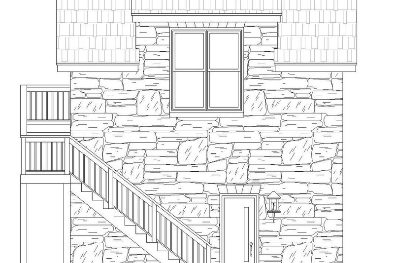 Architectural House Design - Exterior - Other Elevation for Country House Plan #932-302, 0 bath