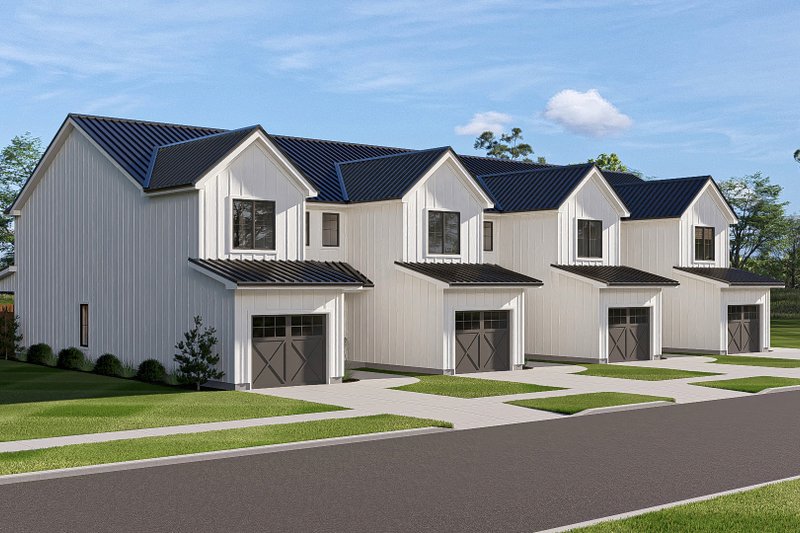 Dream House Plan - Exterior - Other Elevation 2 for Farmhouse House Plan #455-781 - 3 bed, 3 bath