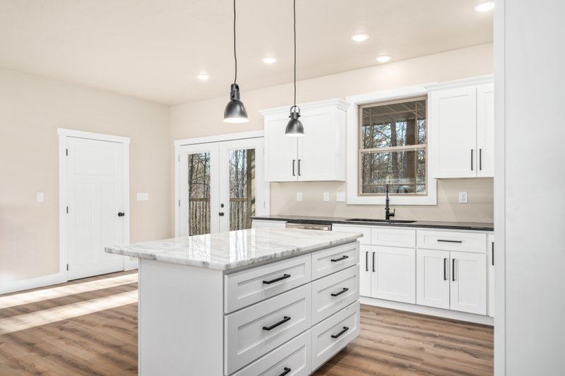 House Design - Interior - Kitchen 1 for Farmhouse House Plan #44-274 - 3 bed, 2 bath