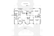 Mediterranean Style House Plan - 4 Beds 5.5 Baths 6009 Sq/Ft Plan #420-183 