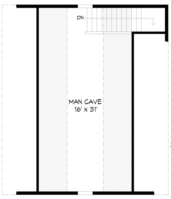 House Design - Traditional Floor Plan - Upper Floor Plan #932-544