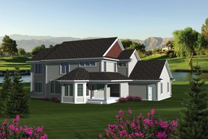 Traditional Exterior - Other Elevation Plan #70-1088