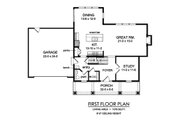 Traditional Style House Plan - 3 Beds 2.5 Baths 2050 Sq/Ft Plan #1010-229 