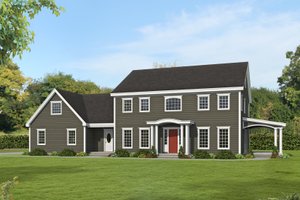 Traditional Exterior - Front Elevation Plan #117-945