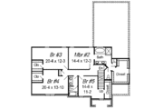 European Style House Plan - 5 Beds 3.5 Baths 3059 Sq/Ft Plan #329-284 